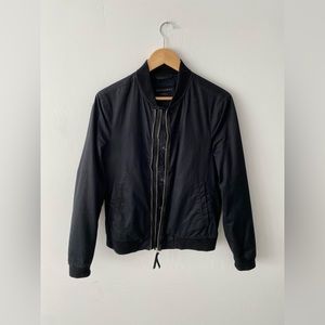 All Saints Bomber Jacket - Black - Extra Small